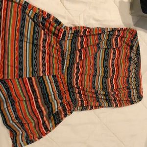 raya sun strapless shorts rompers